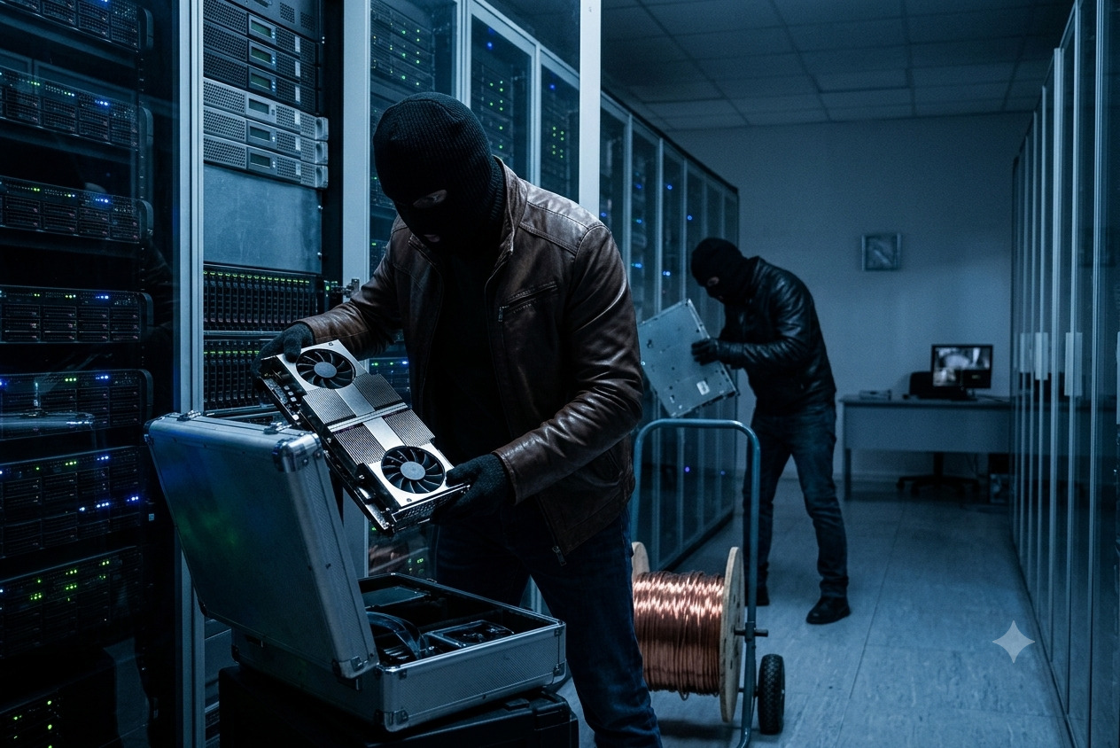 Los ladrones: los mayores beneficiados del auge de los centros de datos