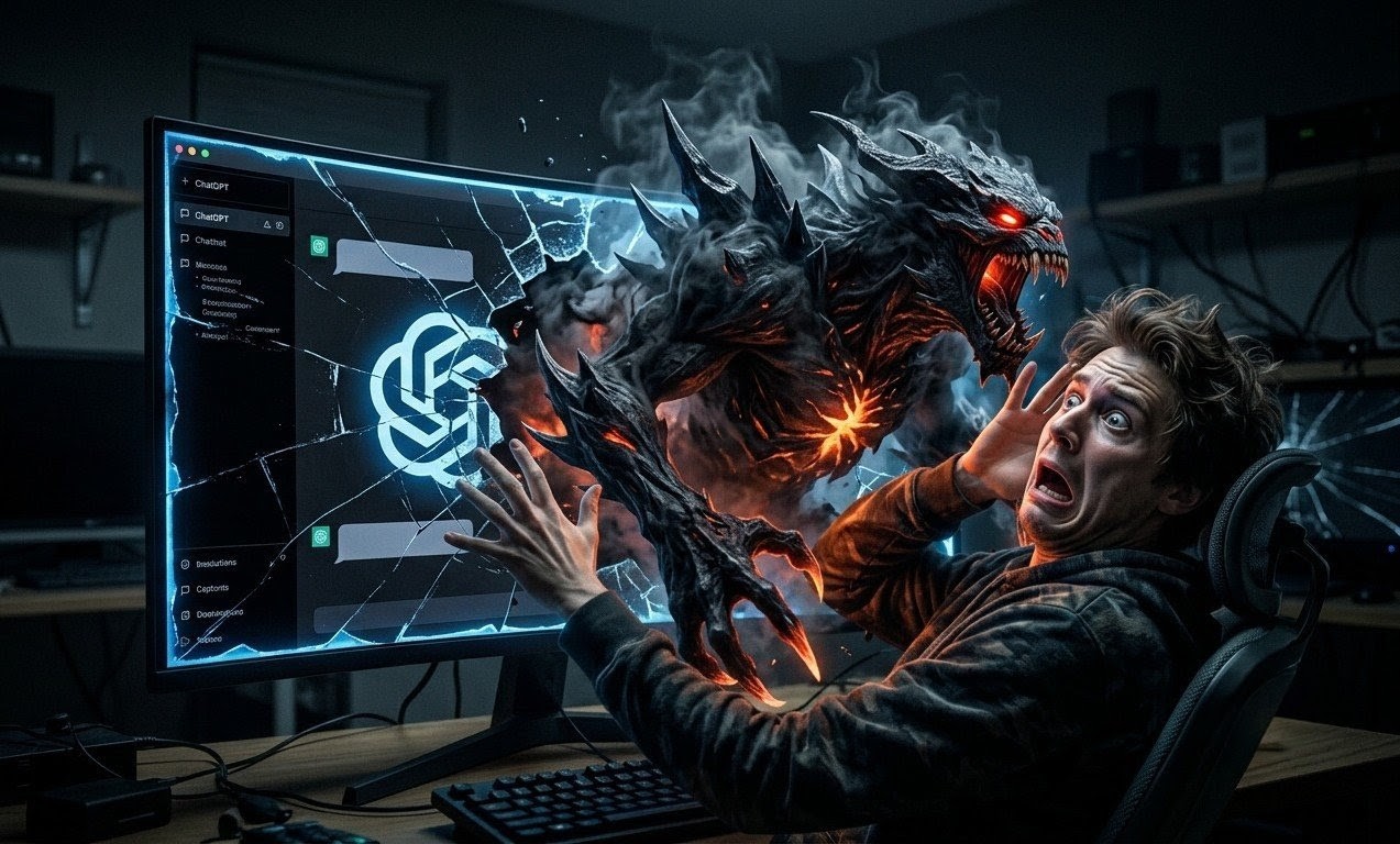 ⚠️ Un error de programación despierta el monstruo oculto de ChatGPT